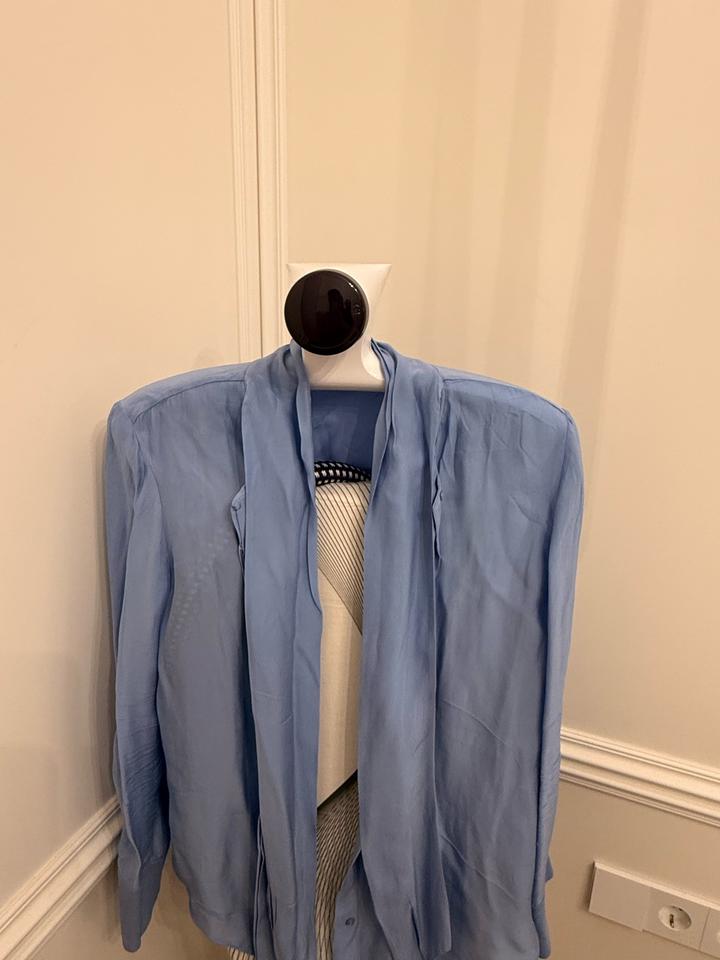 Massimo Dutti Блузка голубая
