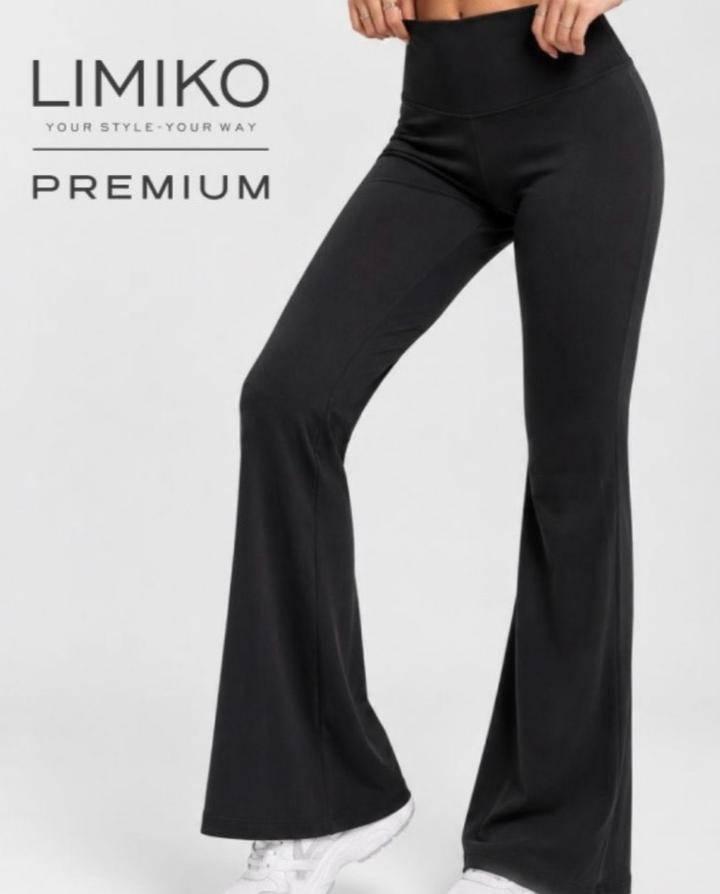 limiko спортивные леггинсы клеш