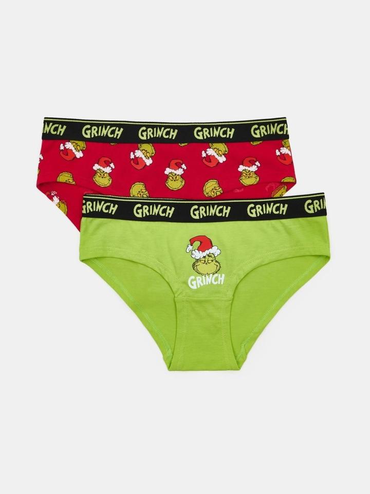 The Grinch Набор женских трусов с принтом