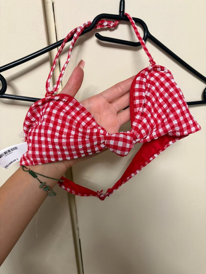 Pull & Bear Купальник Pull&Bear в клетку