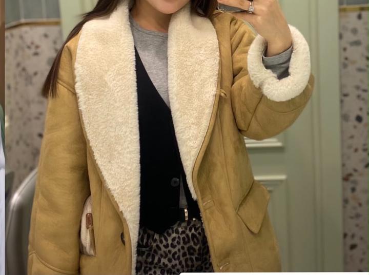 Pull & Bear Дубленка Pull&Bear
