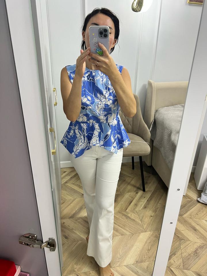 Zara Джинсы клеш