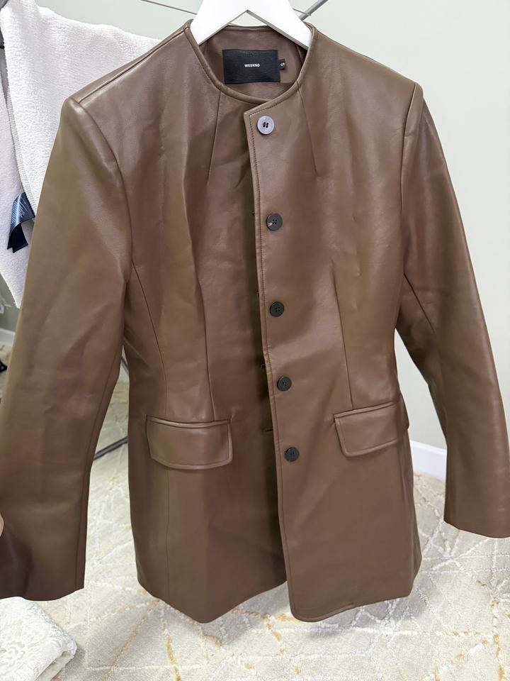 Пиджак WEEKND из экокожи