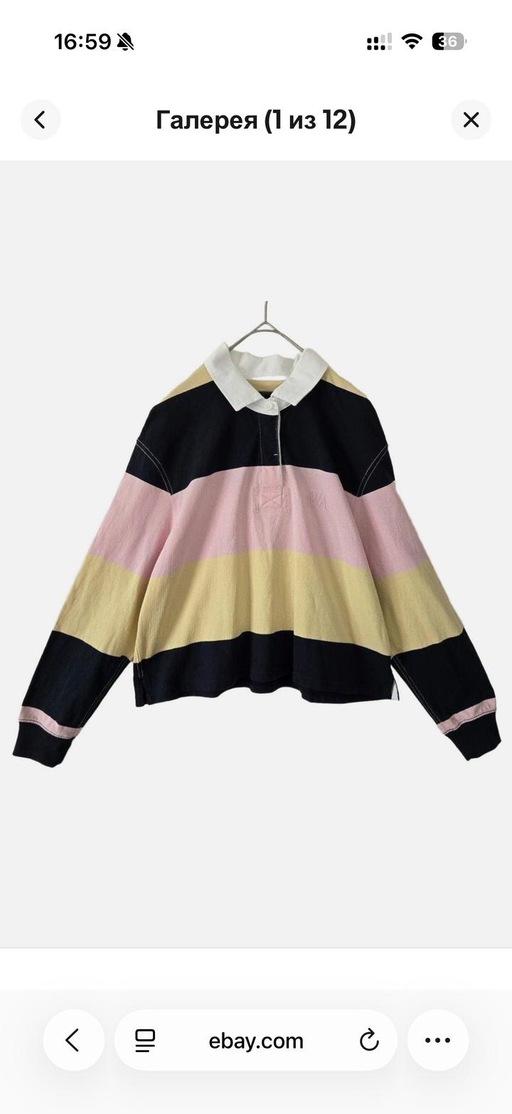 J.W. Anderson Кофта в полоску Uniqlo JWA
