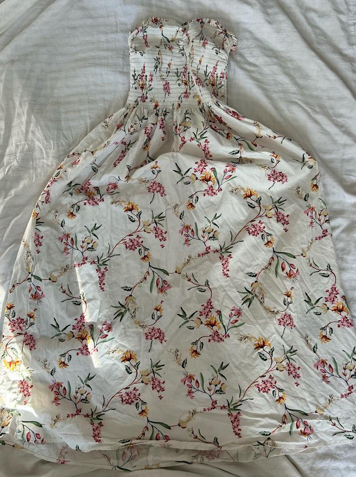 H&M Сарафан летний с цветочным принтом