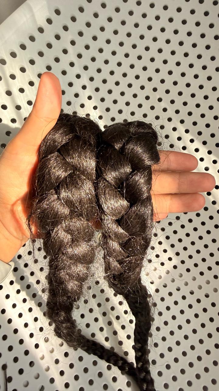 Косы на кольцах (85см)