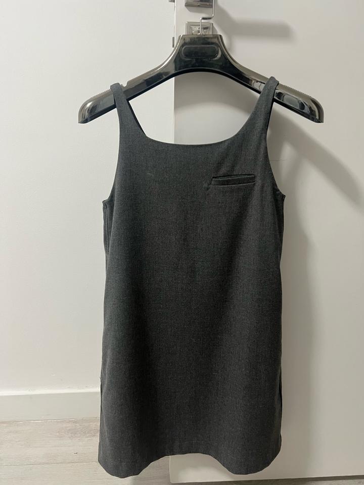 Сарафан ZARA для девочки 11-12 лет серый