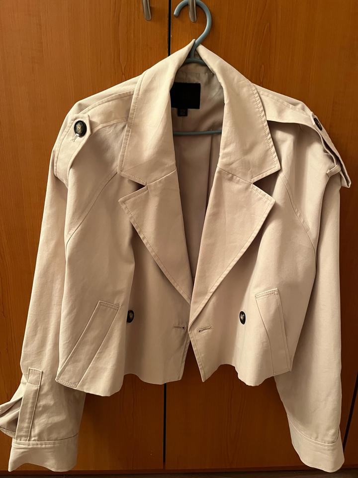 Укороченный тренч Zara