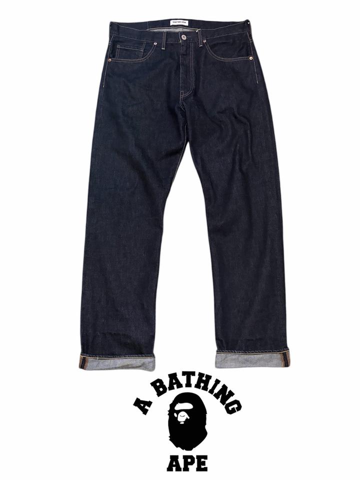 A Bathing Ape Selvedge Indigo джинсы
