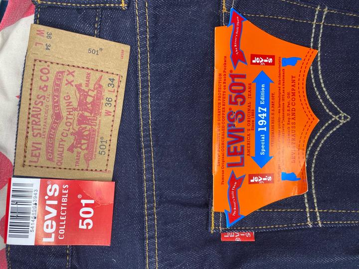 Levi's 501 джинсы