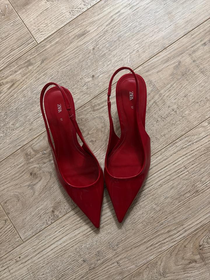 ZARA туфли слингбэки