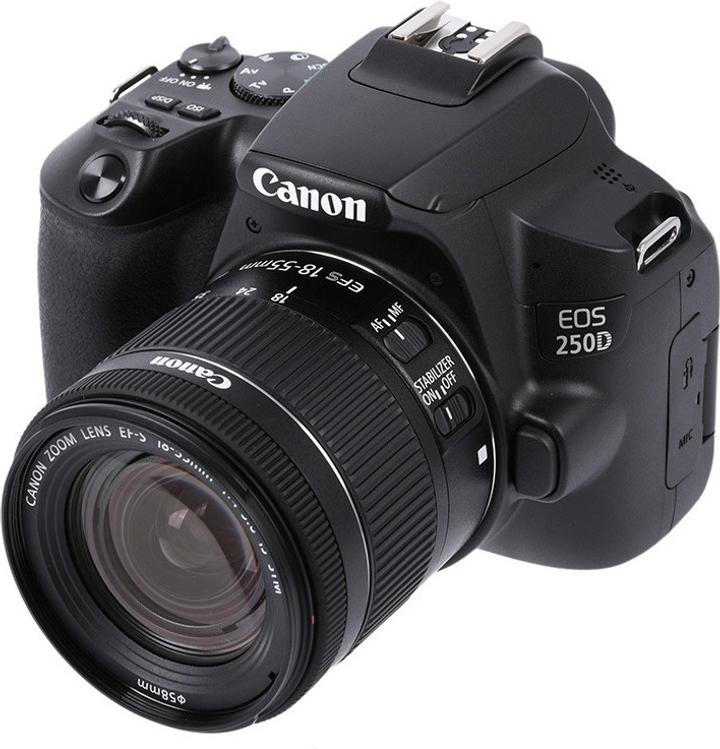 Canon 250D фотоаппарат камера