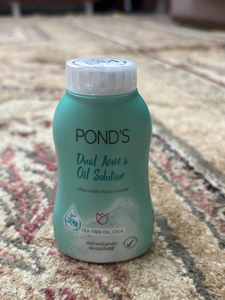 Ponds POND'S Dual Acne & Oil Solution ультраматирующая пудра для лица