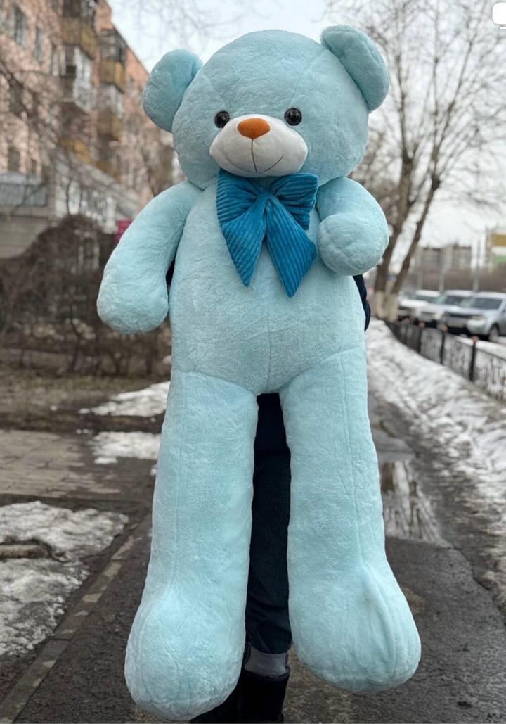 Голубой мишка 190см