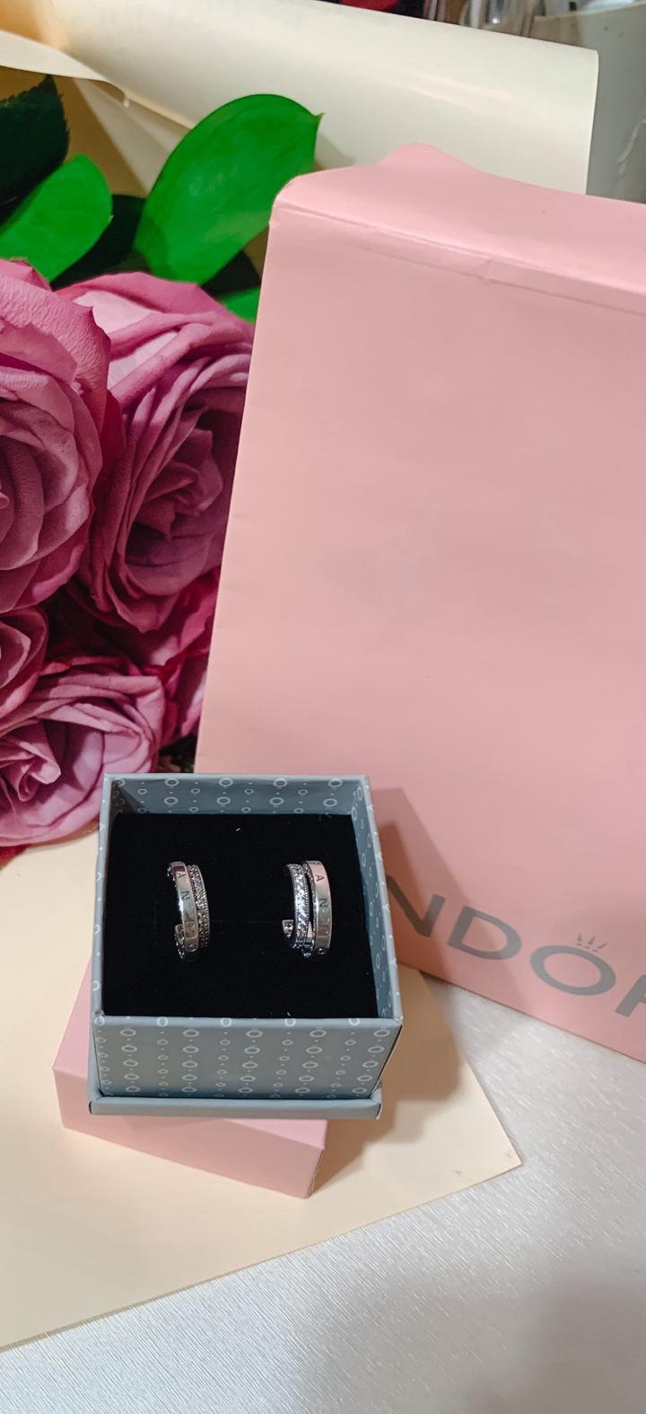Серьги Pandora