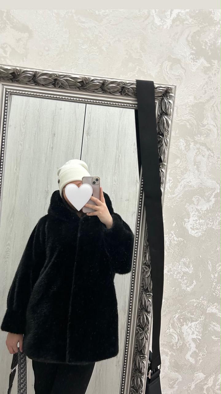Шуба из искусственного меха