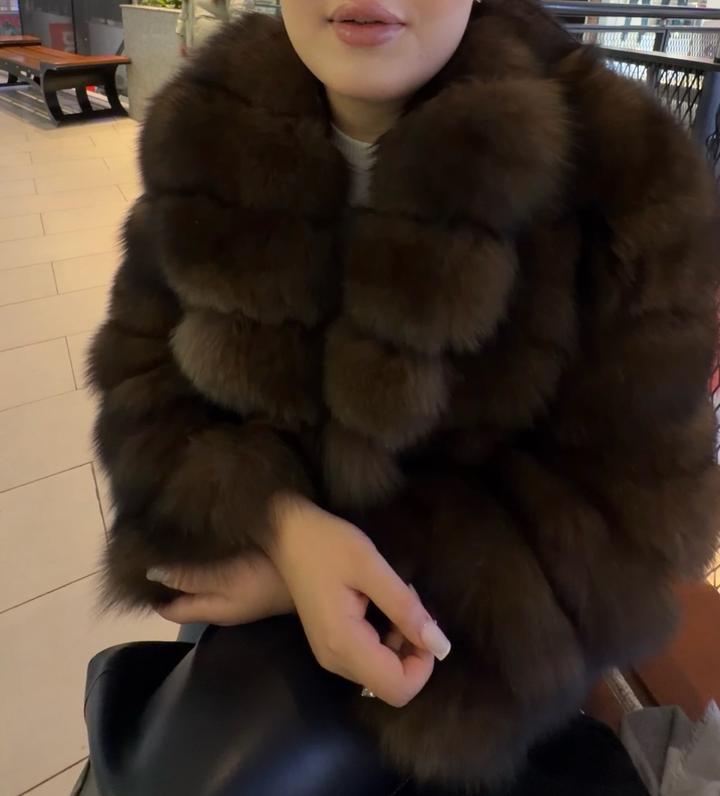 Шуба из натурального меха