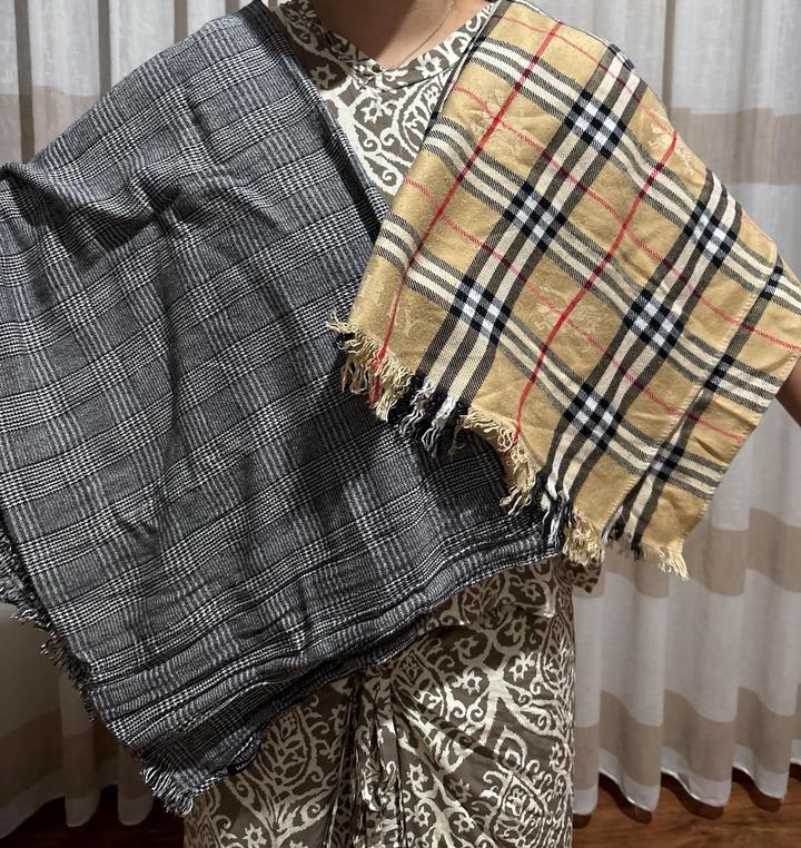 Burberry шарфы в клетку