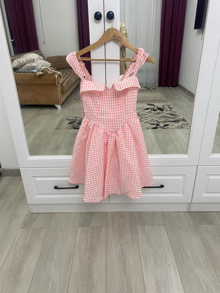 SHEIN Платье в клетку