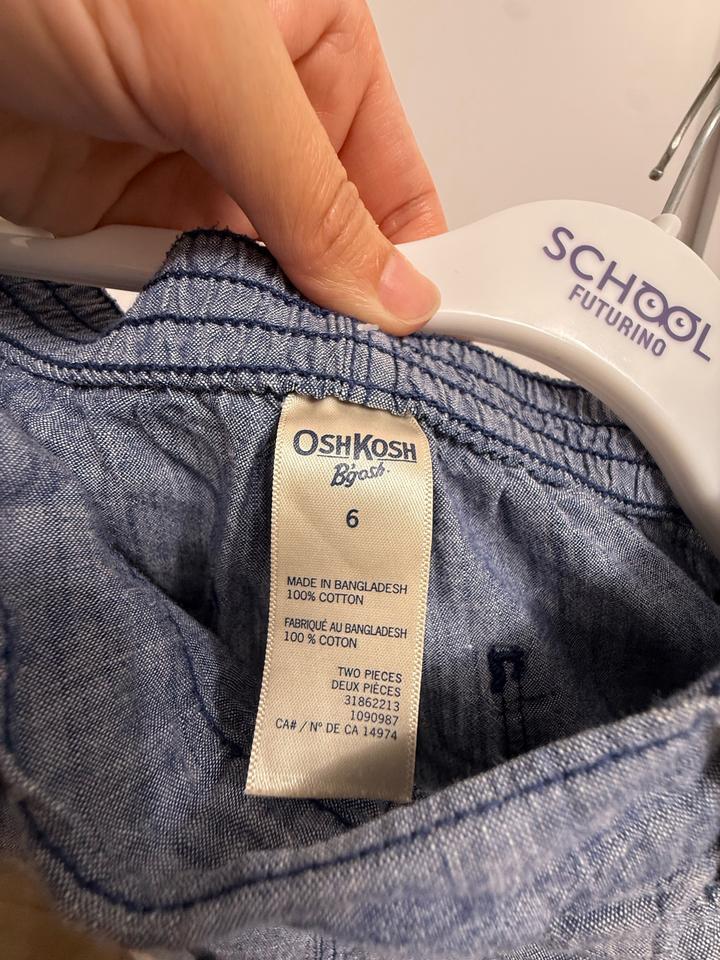 OshKosh B'gosh Шорты для девочки 6 лет