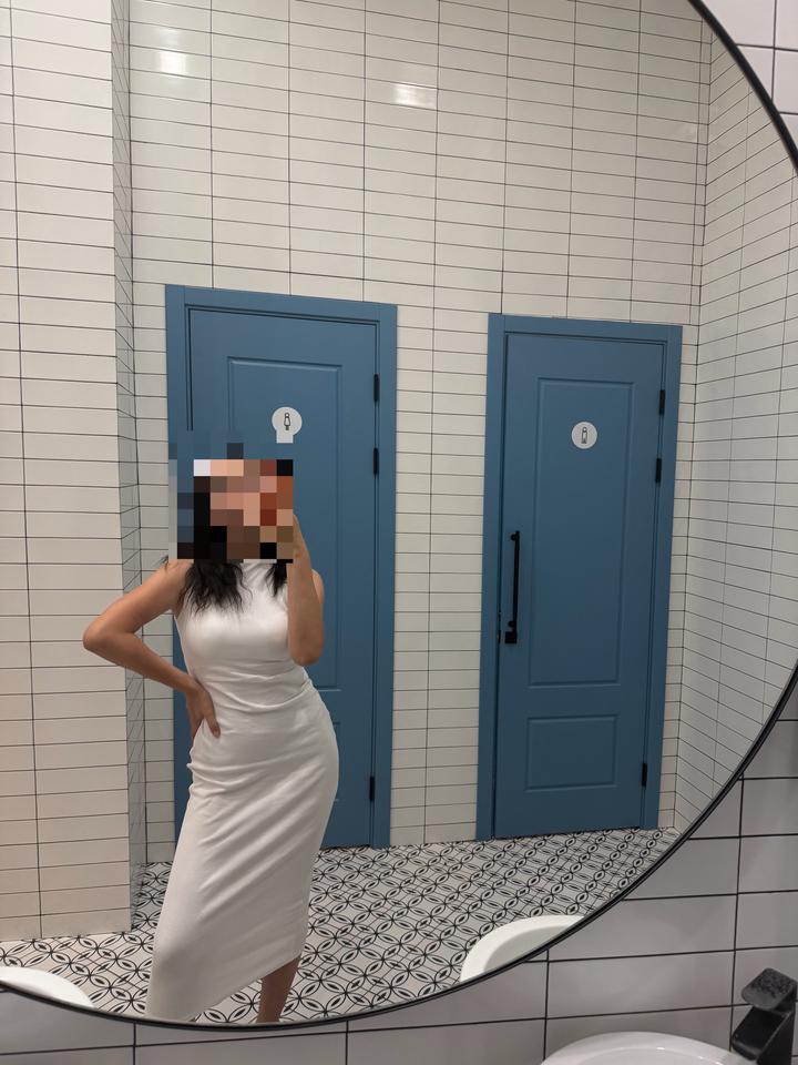 Zara Белое платье миди