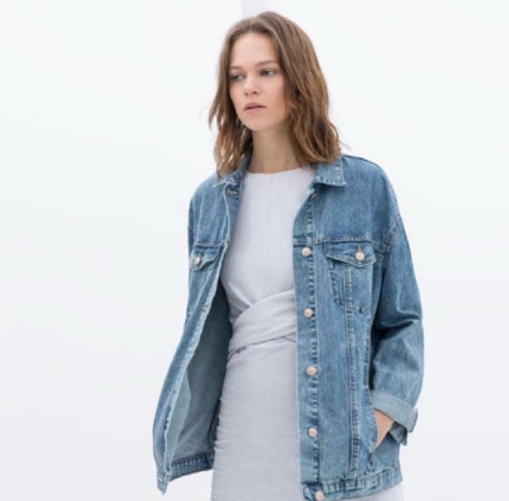 Джинсовая куртка zara