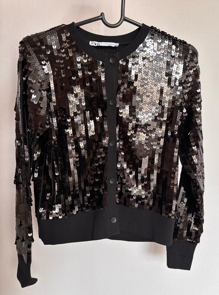 Кардиган Zara с пайетками