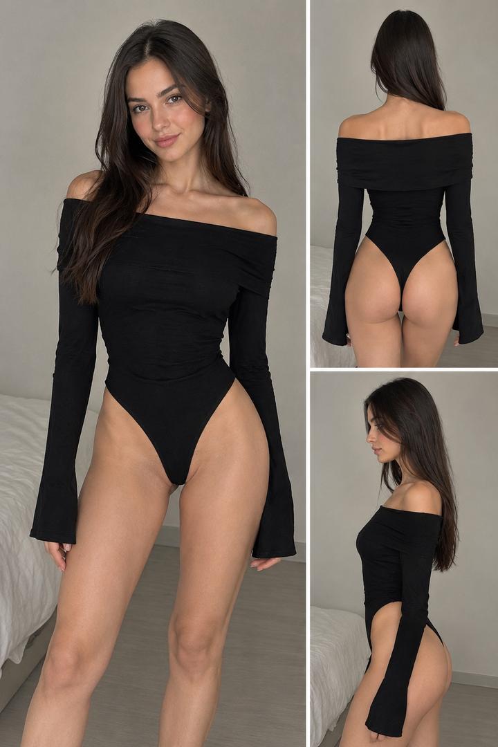 Zara Боди с открытыми плечами