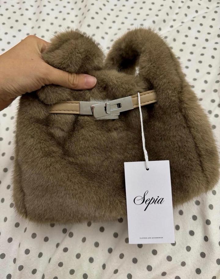 Sepia Меховая сумка