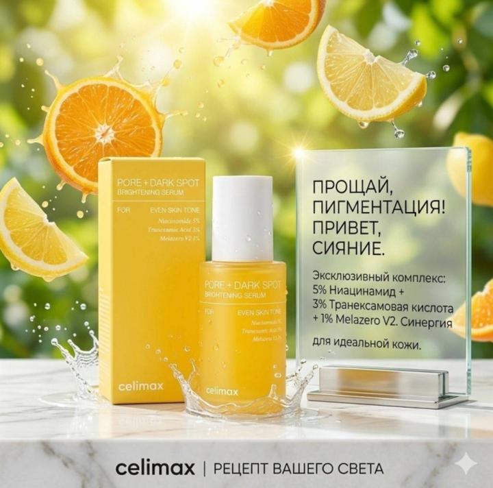Celimax Pore + Dark Spot Brightening Serum