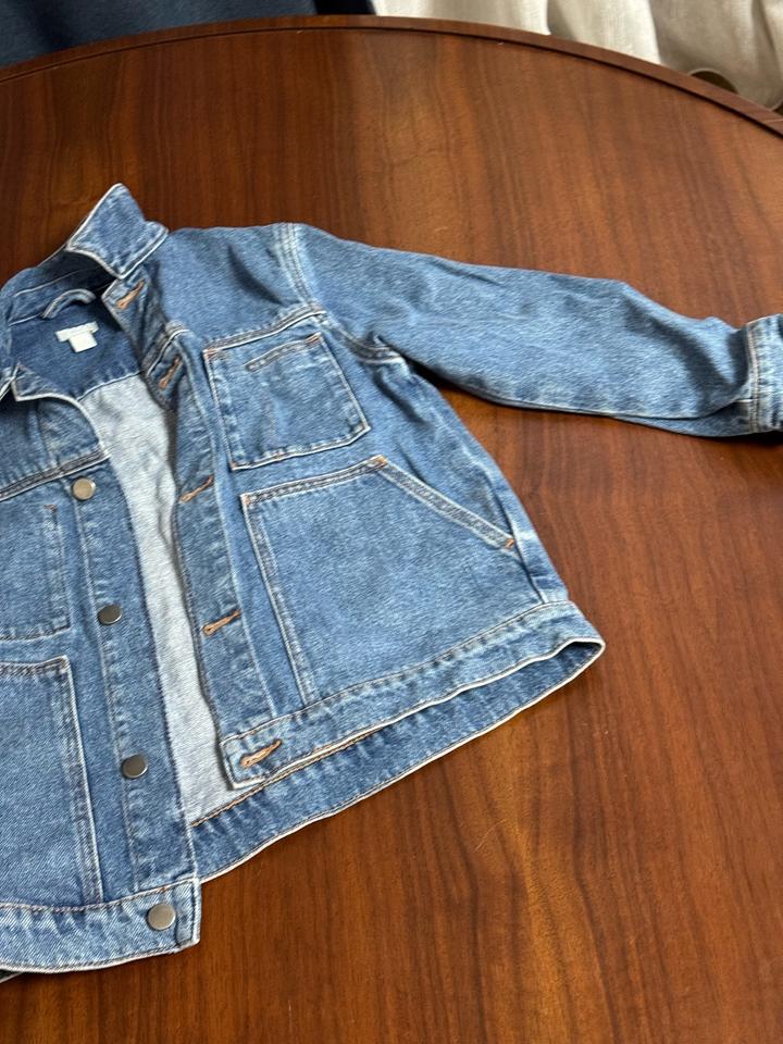 COS детская джинсовка unisex 122/130