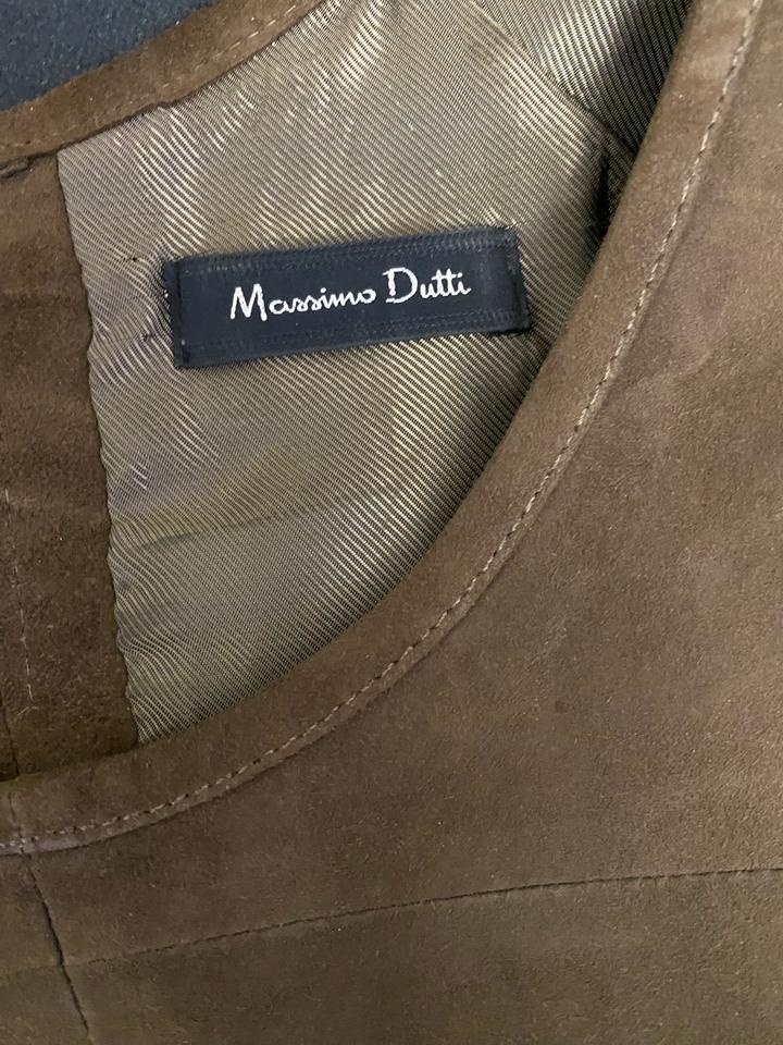 Massimo Dutti Платье из замши