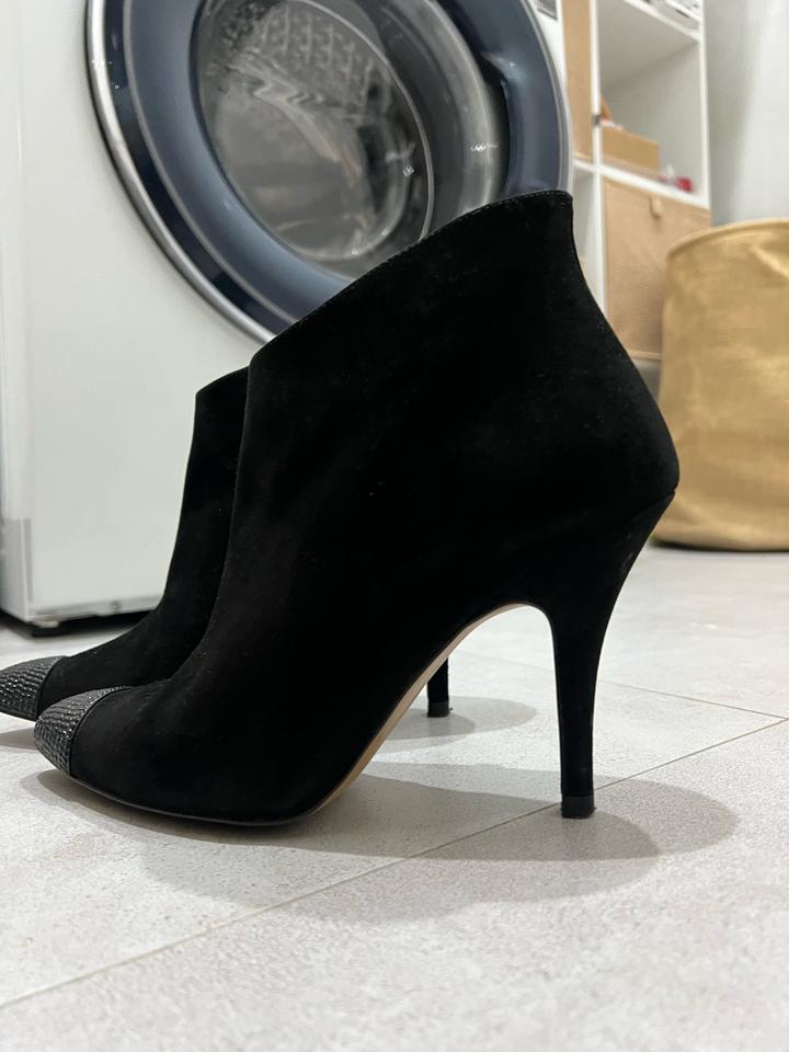 Zara Замшевые ботильоны