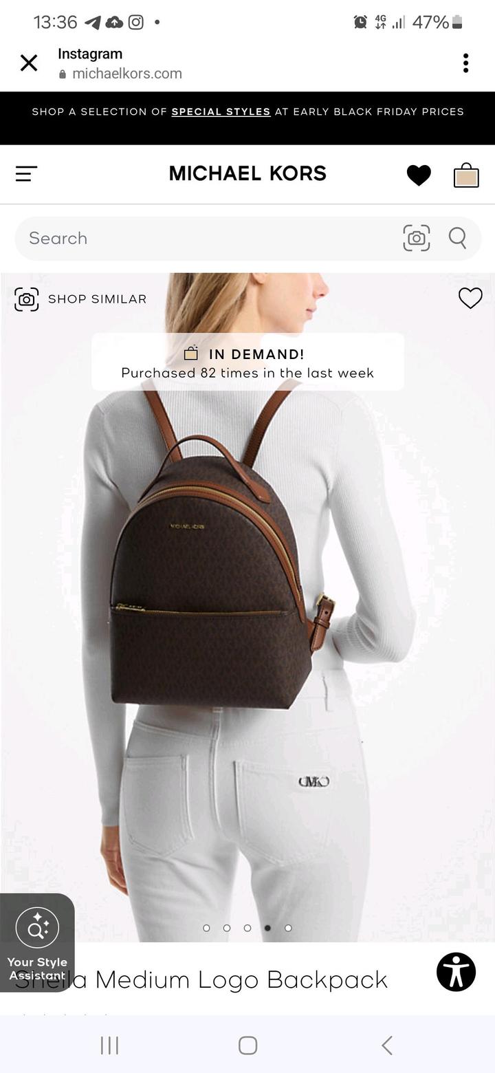 Michael Kors Рюкзак оригенал ,состояние нового