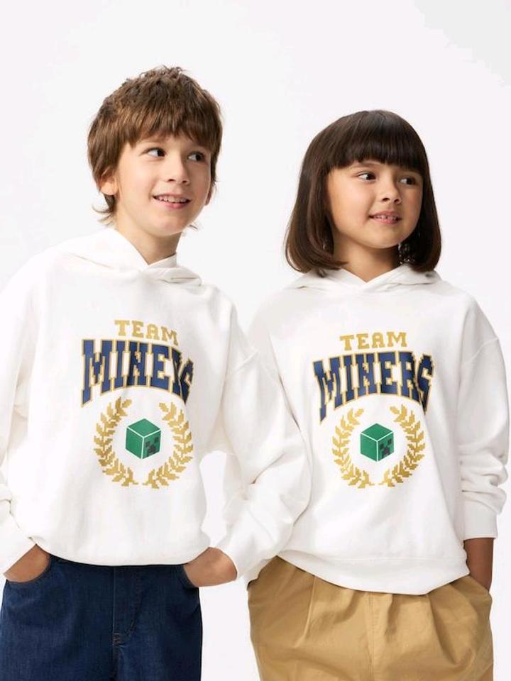 Толстовки Uniqlo Minecraft