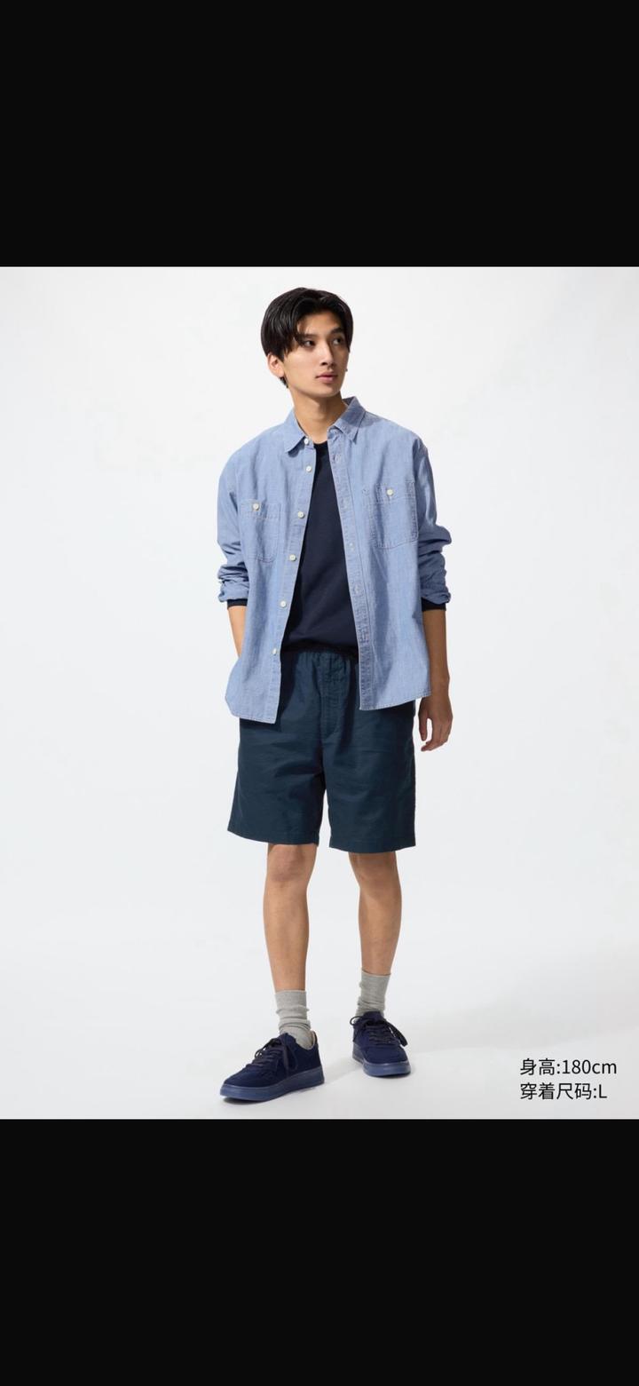 Uniqlo Льняные шорты