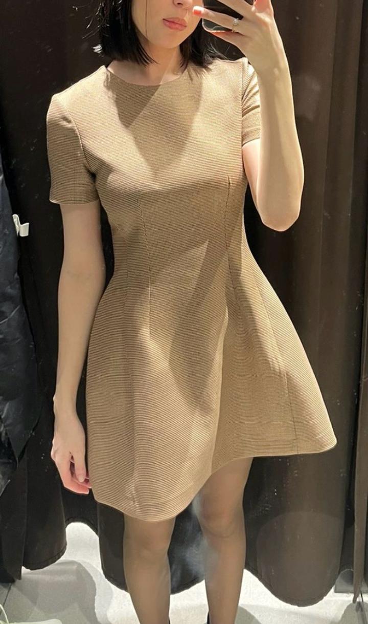 Zara Платье приталенное