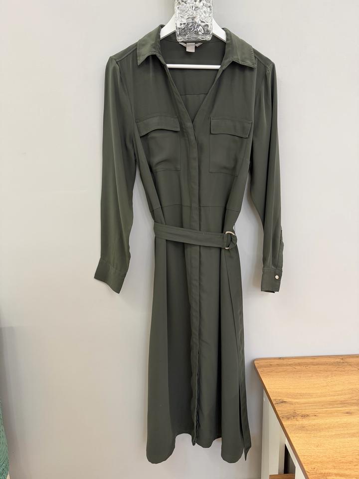 Платье хаки H&M