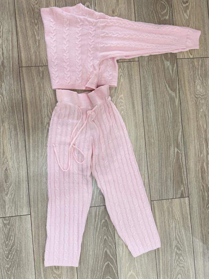 NO BRAND Вязаный спортивный костюм