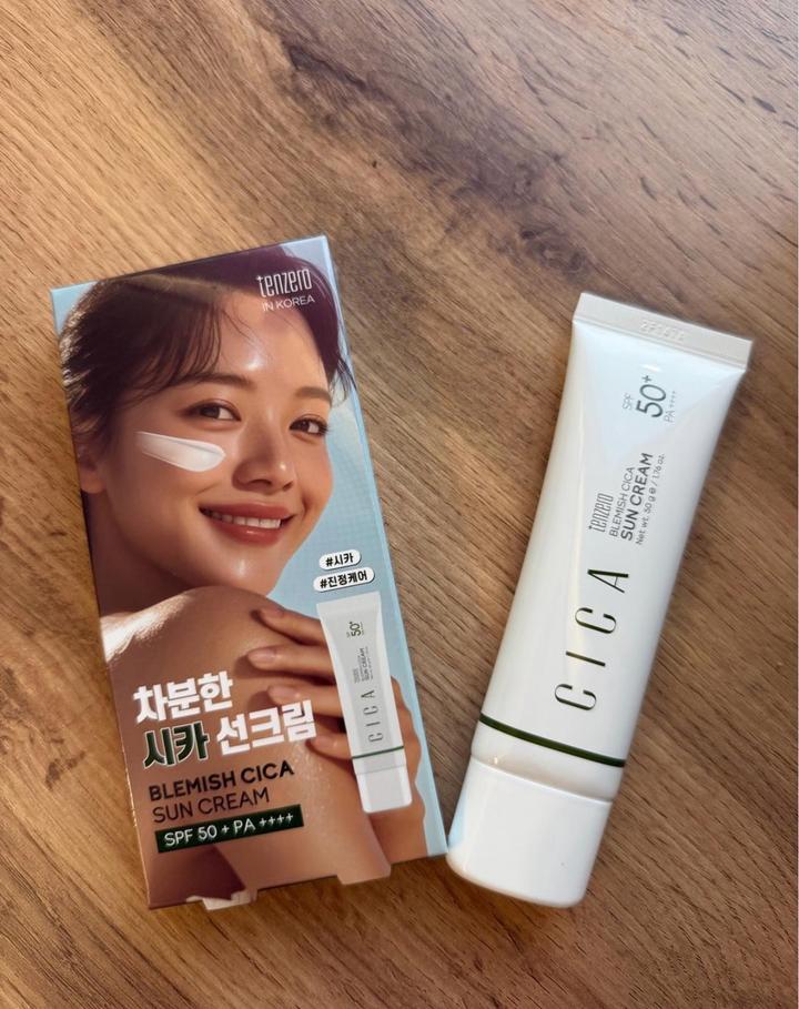tenzero Солнцезащитный крем Blemish Cica Sun Cream