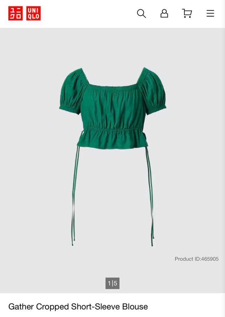 Топ Uniqlo новый S