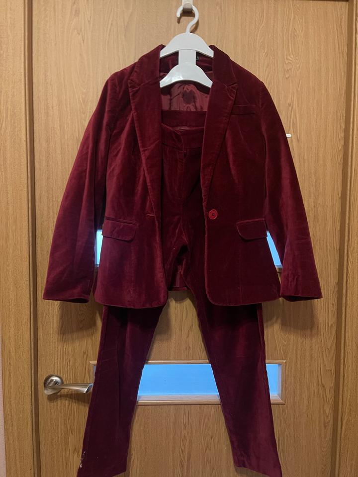 ASOS Petite Брючный костюм велюровый