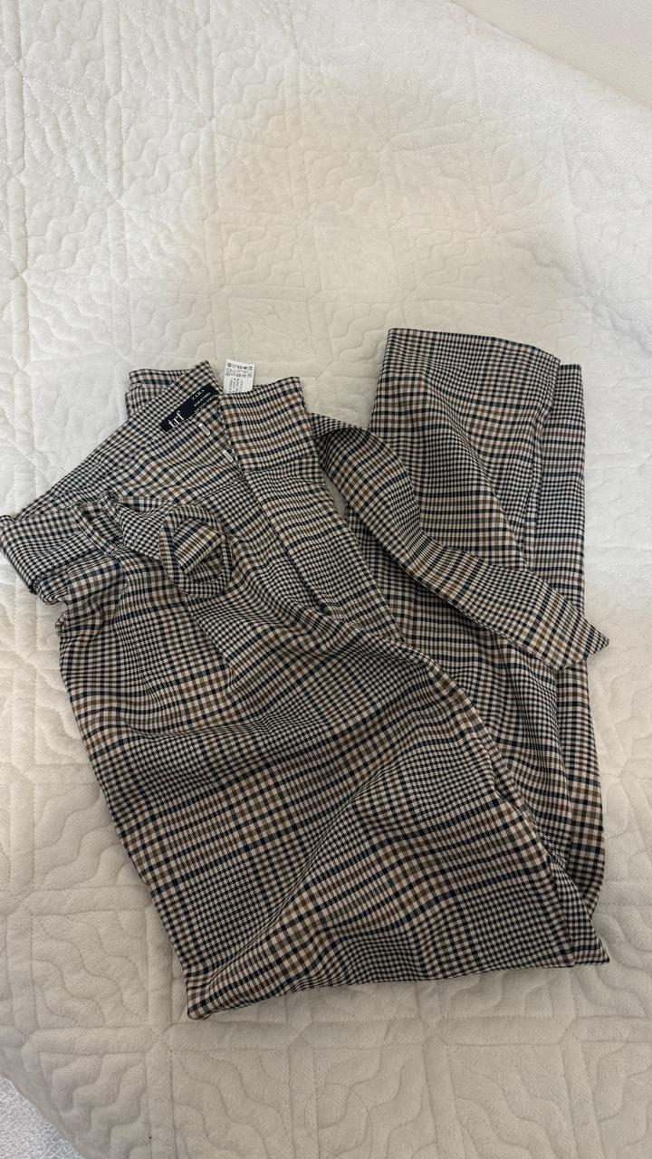 Брюки ZARA в клетку