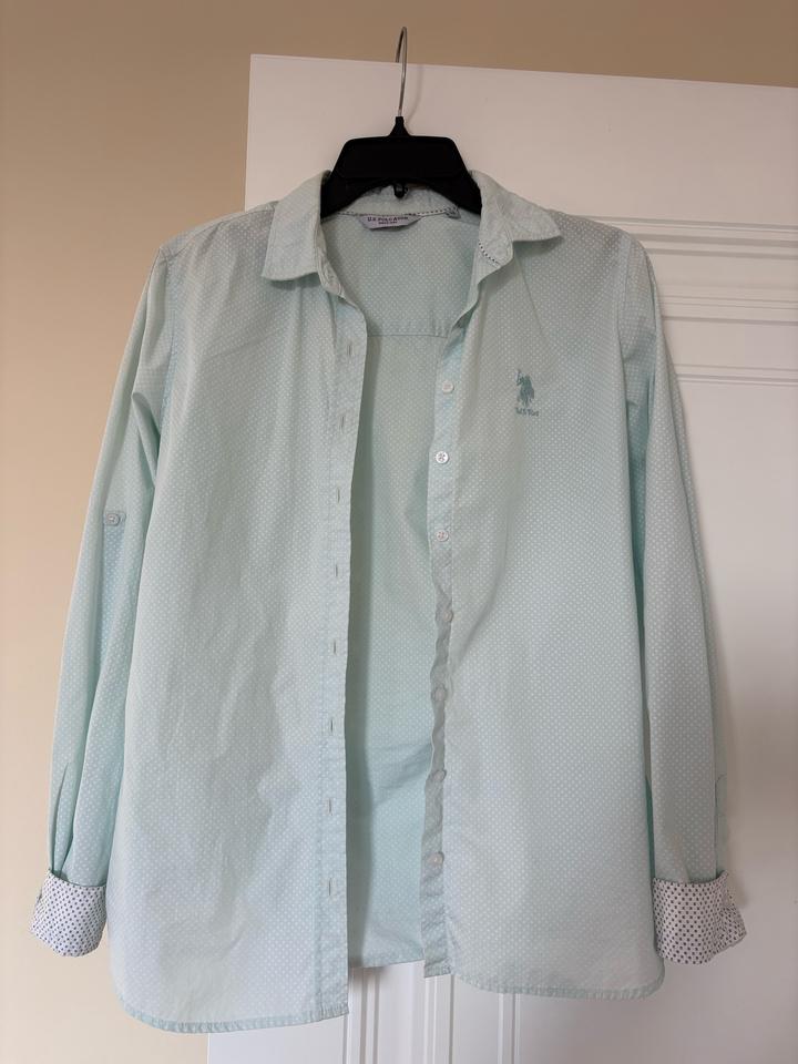 Рубашка U.S. Polo Assn. в мелкую клетку