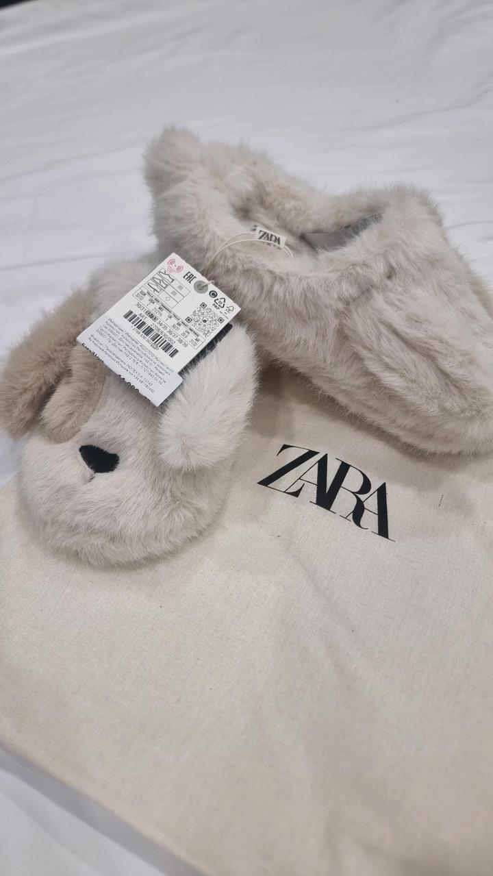 Новые детские тапочки щенки Zara (размер 32 33)