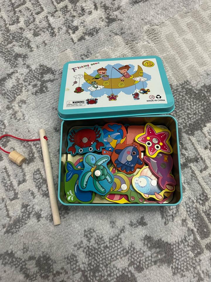 Детская магнитная игра Рыбалка