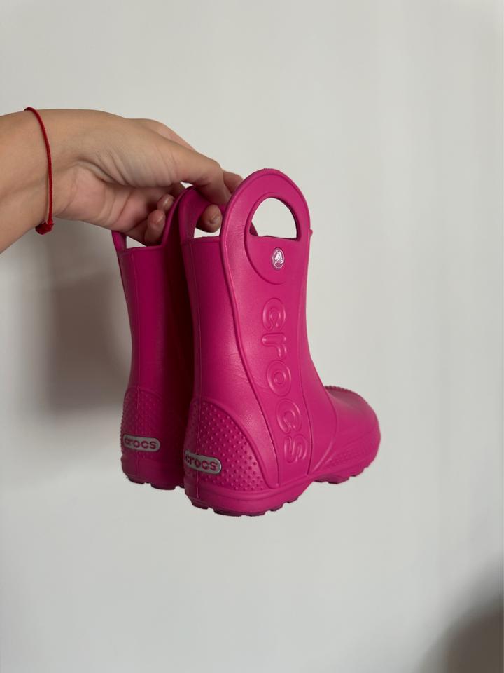 Резиновые сапоги crocs детские