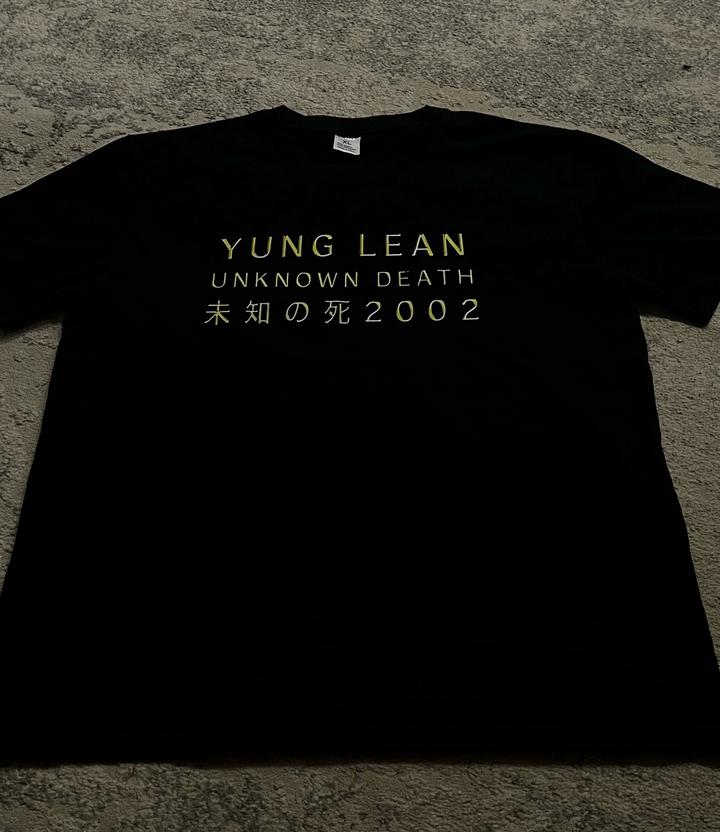 Футболка с принтом Yung Lean