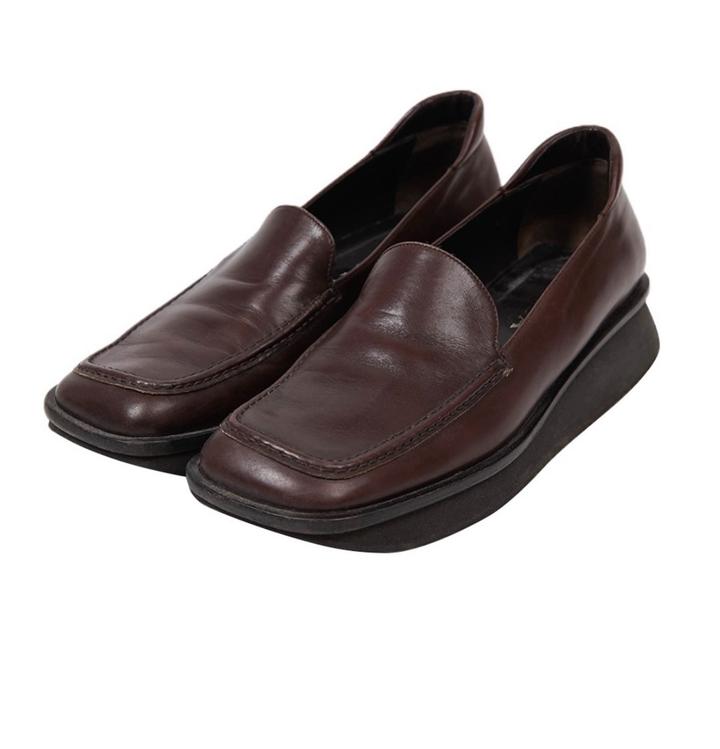 Лоферы PRADA на платформе