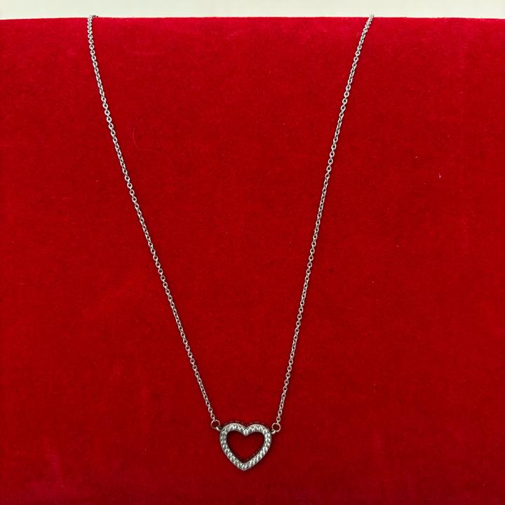 Серебряный ожерелье от Pandora 925 пробы, 50 см, вес 4,62 гр вставка цирконий